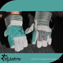 SRSAFETY Los precios adecuados para los guantes de cuero de la vaca guantes de cuero del invierno con el surtidor de la porcelana